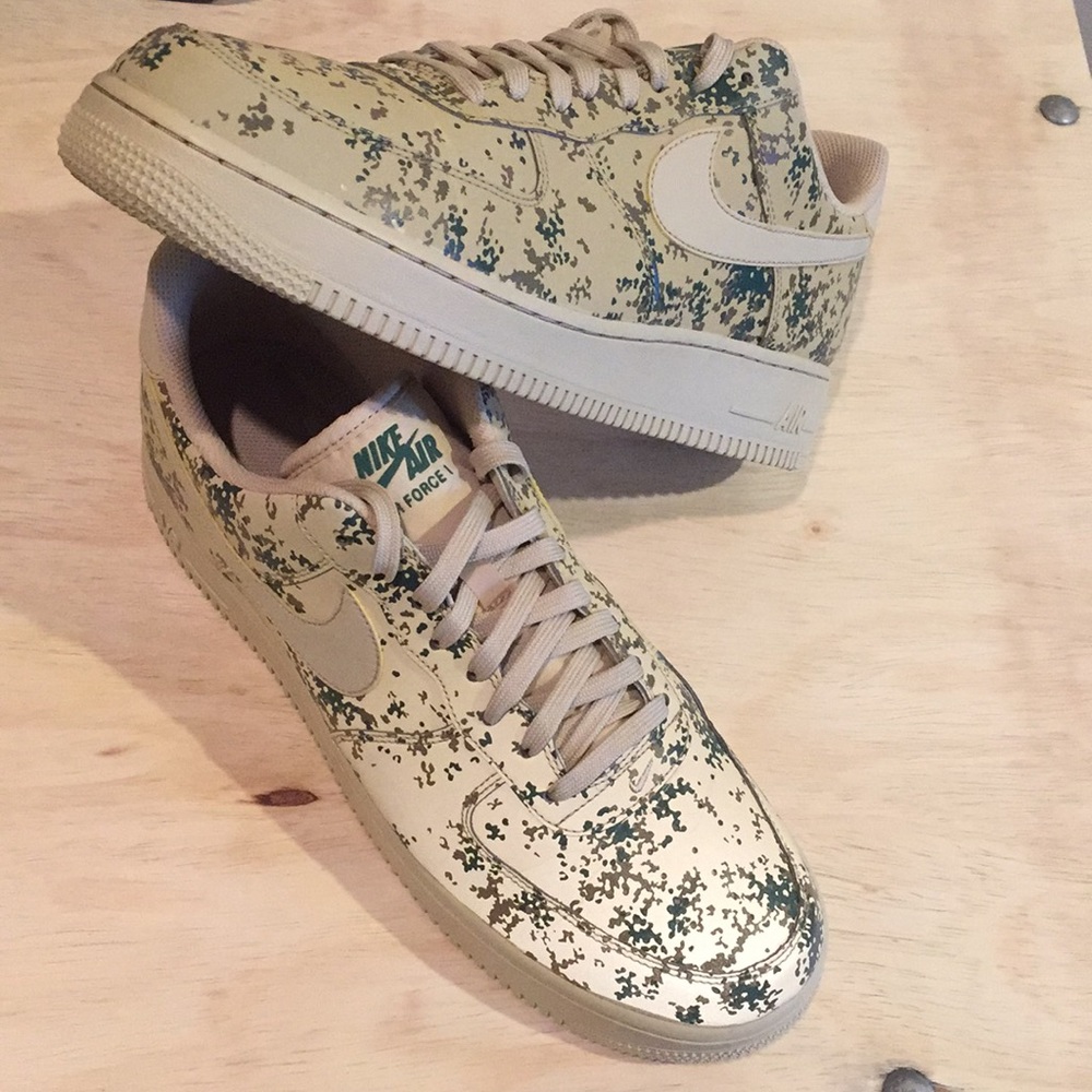 Nike Air Force 1 Desert Camo